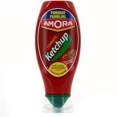 Amora ketchup top down 565g 