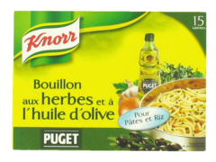 Knorr bouillon moelleux huile tablette x15 