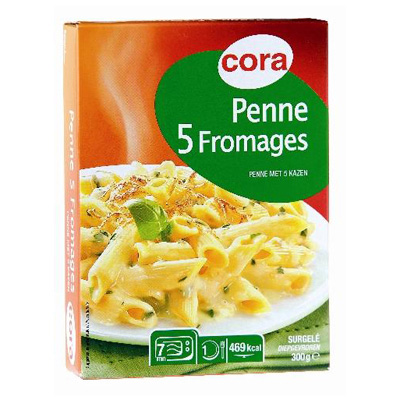 Penne aux 5 fromages