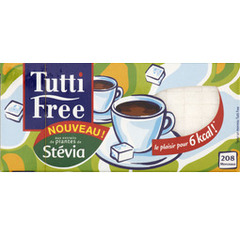 Tutti free morceaux blancs stevia 290g