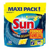 Tablettes lave-vaisselle Sun Ultra dégraissant 2x33