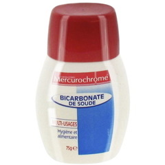 Bicarbonate de soude MERCUROCHROME, 75g