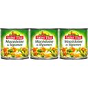 Macedoine de legumes, 3 x 200g, 636ml