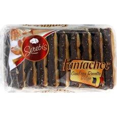 Gaufres nappes de chocolat Fantachoc SEREBIS, 9 pieces, 300g