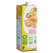 Auchan Bio nectar multifruits 1l
