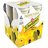 SCHWEPPES Indian Tonic canettes slim 4x25cl