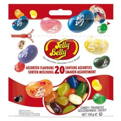 Jelly Belly 20 Sortes assorties, Sachet, 100g