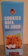 Cookies noix de coco pépites chocolat 200g