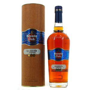 Ron/Cuba Seleccion/Maestros Havana Club 45°, bouteille de 70cl sous étui