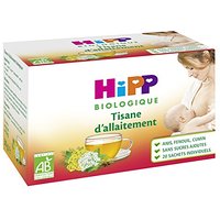 Hipp Biologique Tisane d'allaitement pour Maman 6 Boîtes de 20 Sachets