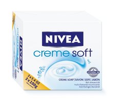 Nivea savon Creme Soft 3x100g