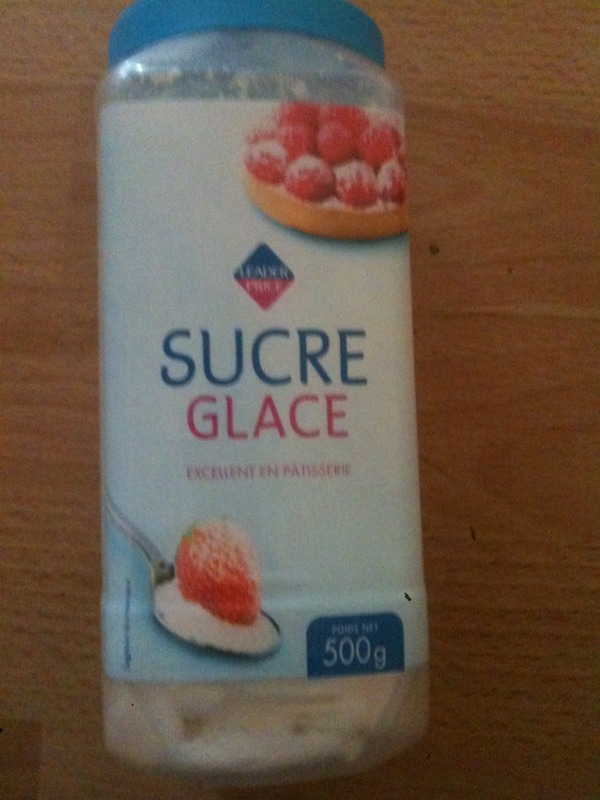 Sucre glace 500g