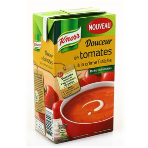 Knorr Soupe douceur de tomates à la crème fraîche la brique de 1 l