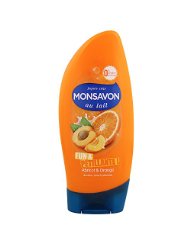 Monsavon Fun/Pétillante Gel Douche Orange/Abricot 250 ml - Lot de 3