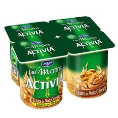 Activia yaourt bifidus aux cereales: un produit offert pour l'achat de 3 produits Activia achetes valable jusqu'au 12/03/12 4 x 125g