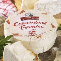 Selectionne par votre magasin, Camembert fermier de la ferme de la tremblaye, au rayon traditionnel a la coupe