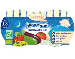 Bonne Nuit - Ratatouille riz (des 12 mois) Avec morceaux