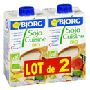 Bio Bjorg soja cuisine 2x25cl