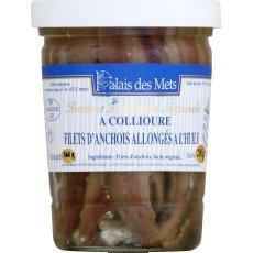 Filets d'anchois Collioure Le Palais des Mets, 200g