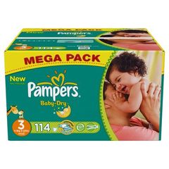Pampers baby dry T3 x114