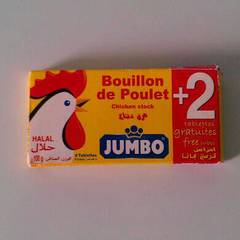 Bouillon de poulet Jumbo 6 - 100g