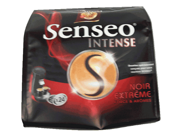 Senseo extreme intense noir dosette x24 -166g