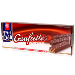 Biscuits P'tit Deli Gaufrettes Chocolat 150g