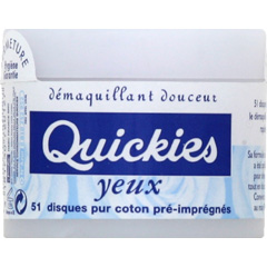 Quickies disques demaquillants yeux x51