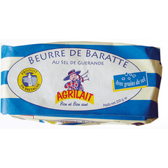 Beurre de baratte au sel de Guerande AGRILAIT, 250g