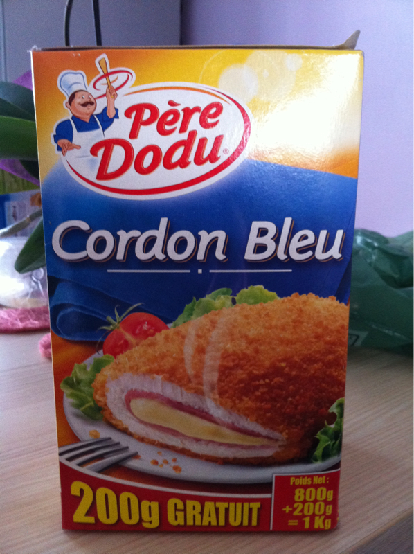 Pere Dodu cordon bleu 800g 1kg