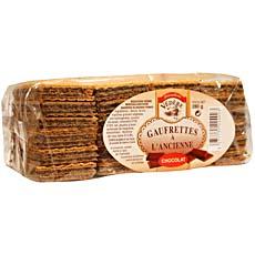 Gaufrettes a l'ancienne fourrees chocolat BISCUITERIE VEDERE, 280g