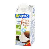 Crème coco légère bio BJORG, 200ml