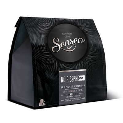 Noir Espresso Dosette de café moulu