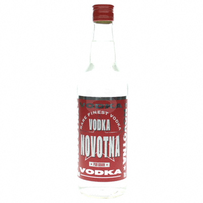 Vodka Novotna pure grain 37.5%vol 70cl
