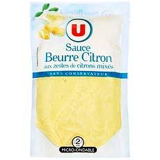 Sauce beurre citron U, 180g