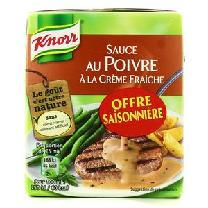 Knorr Amora sauce au poivre 30cl 