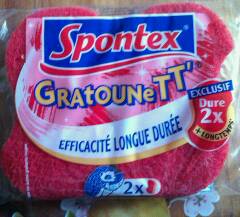Eponges grattantes stop graisse Spontex
