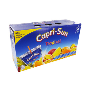 Boisson aux fruits Capri Sun Tropical 10x20cl