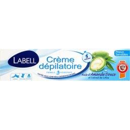 Labell, Creme depilatoire formule hydratante, pour peaux sensibles, le tube de 200ml