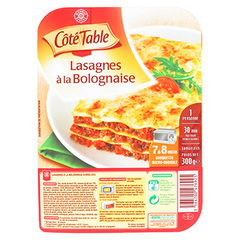 Lasagnes bolognaise Cote Table 300g