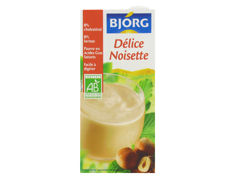 Boisson Delice noisette bio BJORG, 1l