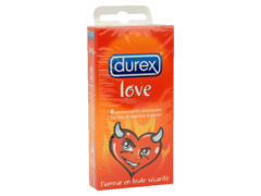 DUREX Love - Préservatif classique x6