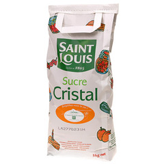 Sucre cristal ST LOUIS, 5kg
