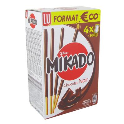 MIKADO au chocolat noir, 300g