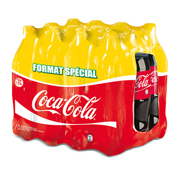 Coca Cola, Soda au cola, les 12 bouteilles de 1,5 l