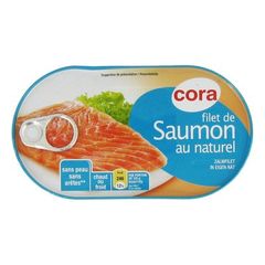 Filet de saumon au naturel