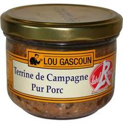 Lou Gascoun, Terrine de campagne pur porc, le pot de 180 gr