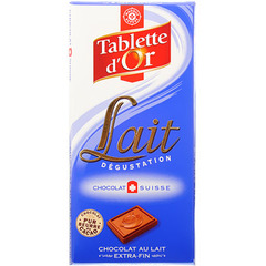 Chocolat Lait Tablette D'Or 100g