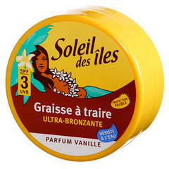 Graisse traire Soleil des Iles Indice 3 vanille 150ml