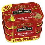 Sardines Connétable 414g Piment d'Espelette 3